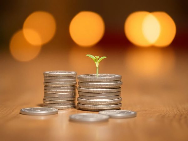 Bani, monede, creștere financiară, investiții, bursă